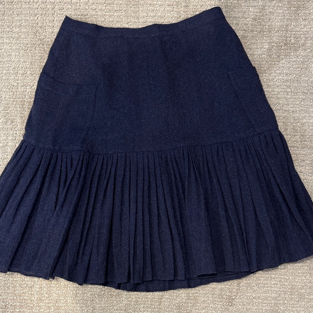 Morgane Le Fay Midnight Blue A-Line Skirt